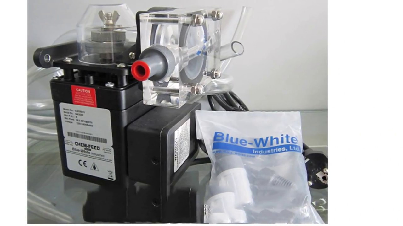 máy bơm định lượng blue white